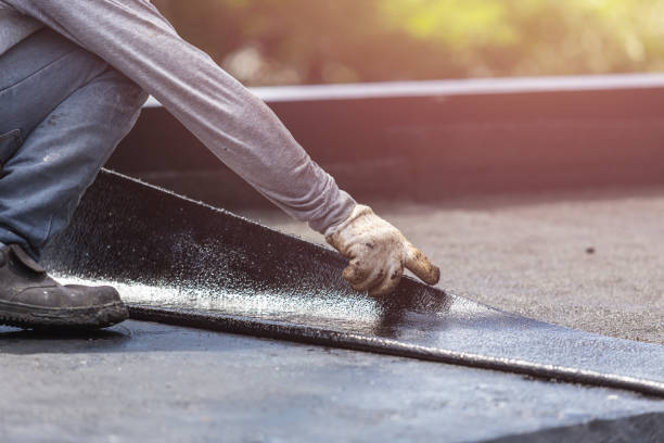 Professional Crawl Space Encapsulation technician working in Westport, NC